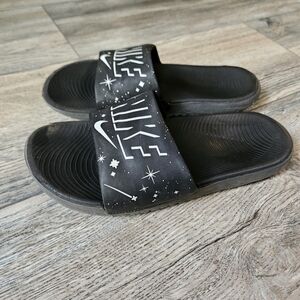 Nike Black Slide Sandals